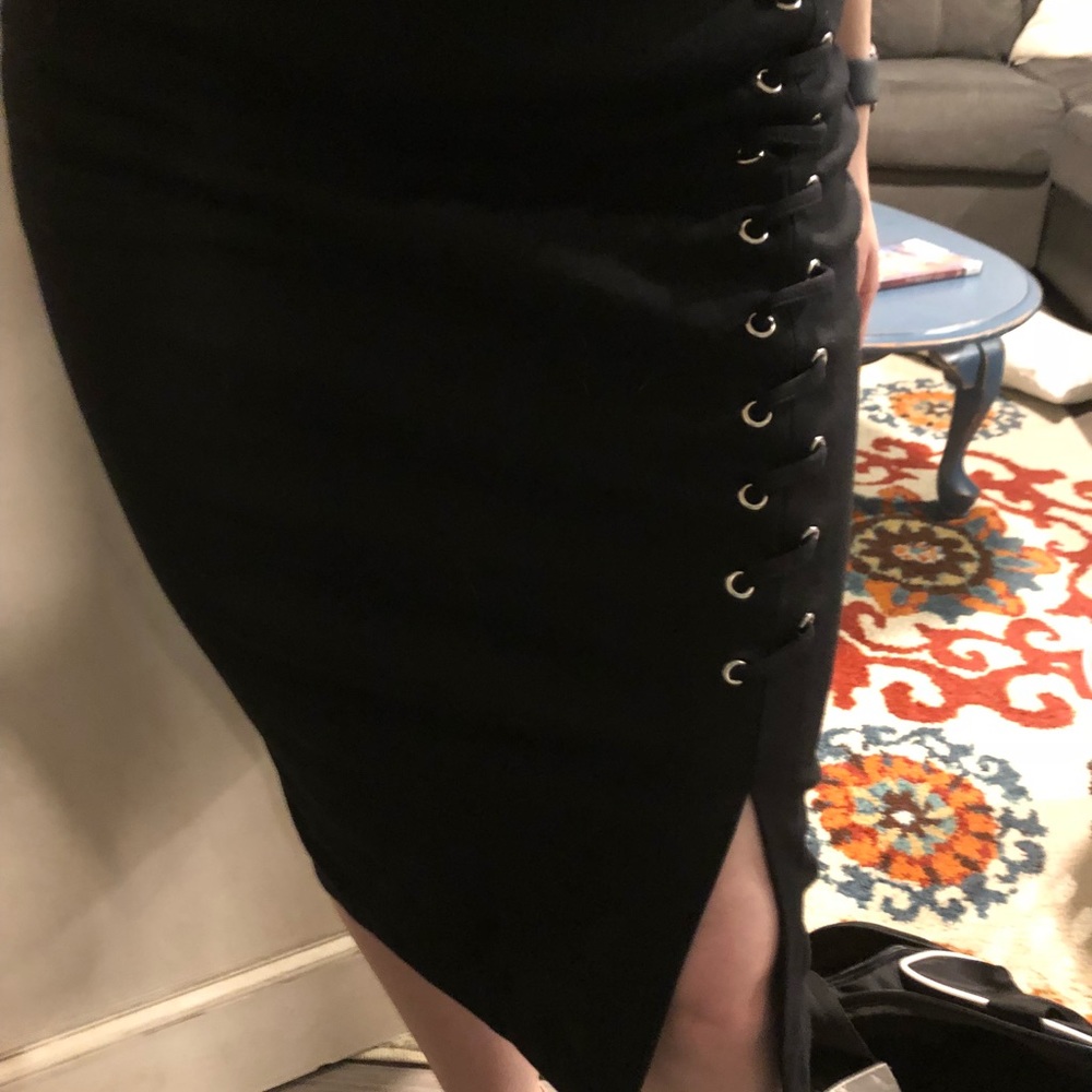 Black shoelace style skirt from Michael Kors!